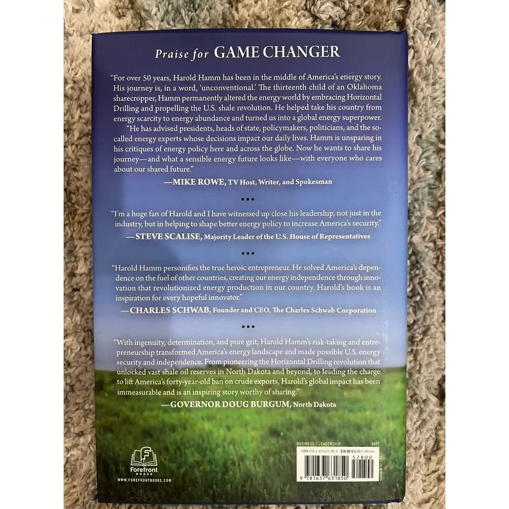 Game Changer - Our 50 Year Mission To Secure America's Energy Independence Book